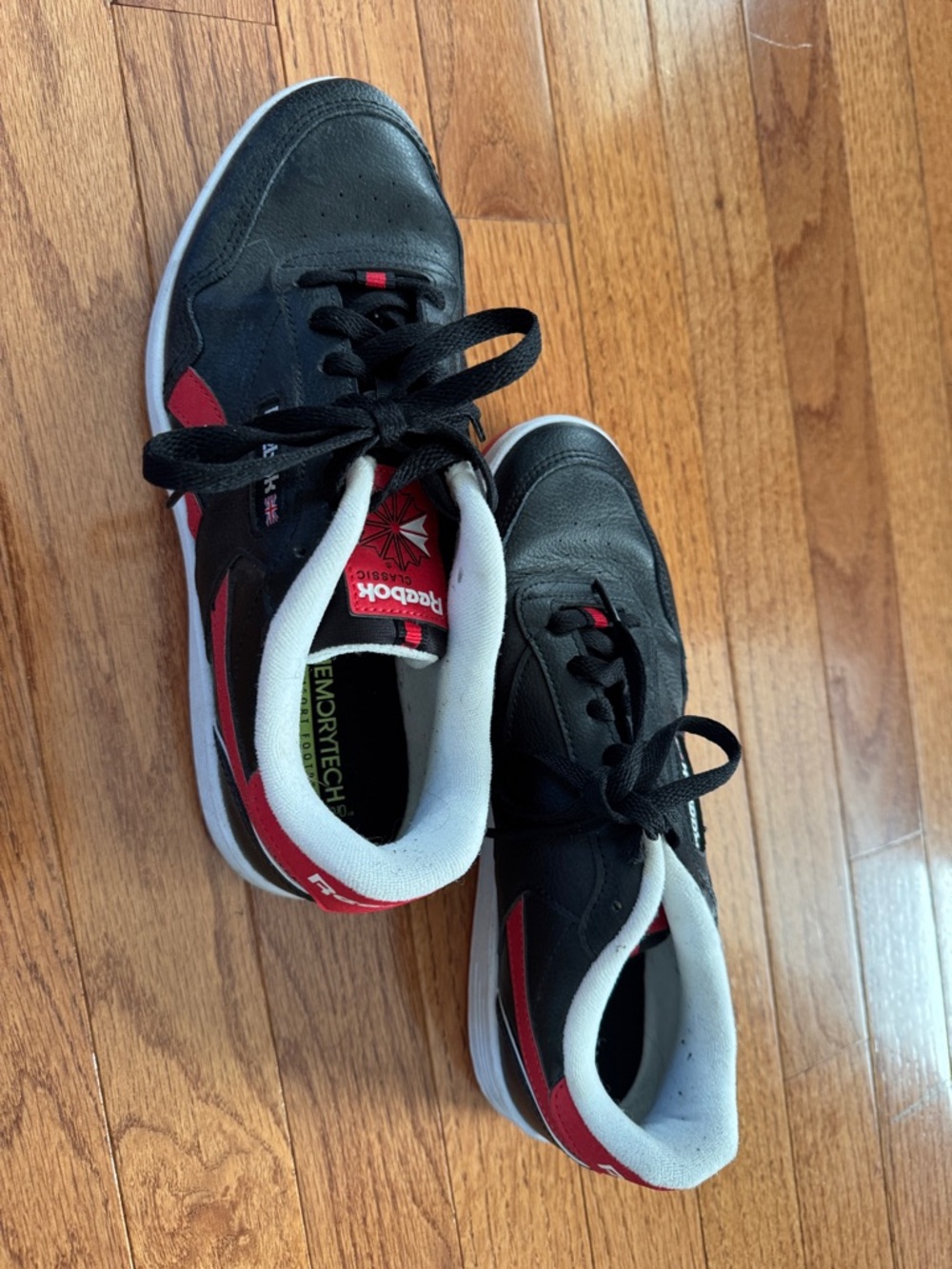Reebok Men's Black Vector Red  SKU GW0100 - Picture 2 of 4